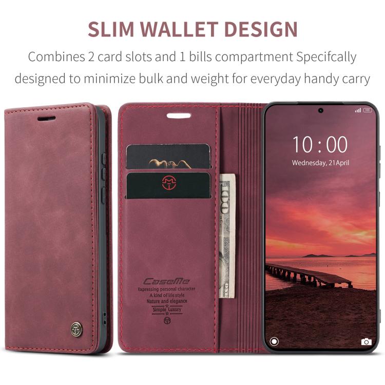 For Xiaomi 17 Ultra CaseMe 013 Multifunctional Horizontal Flip Leather Phone Case