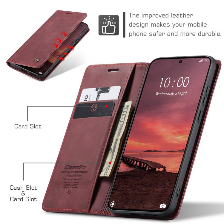 For Xiaomi 17 Ultra CaseMe 013 Multifunctional Horizontal Flip Leather Phone Case