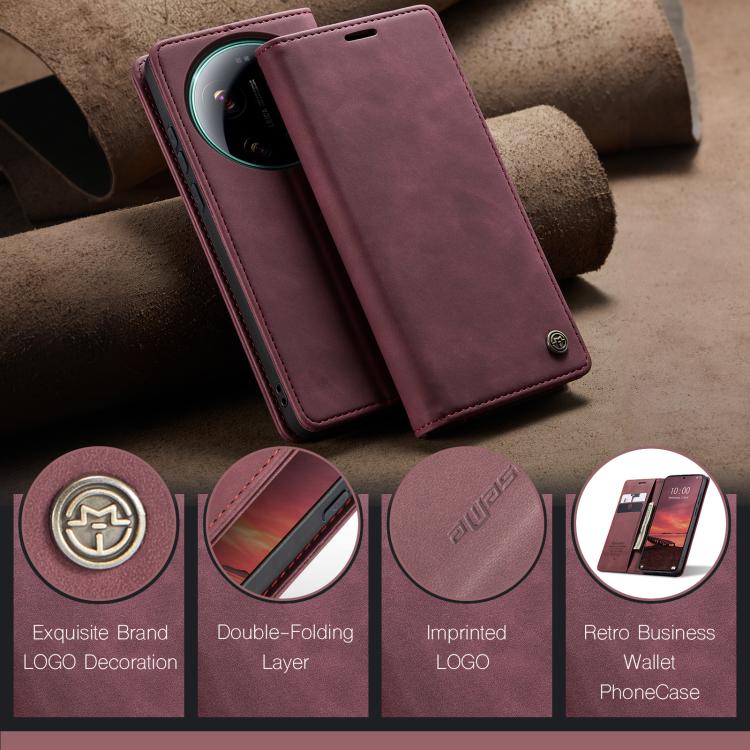 For Xiaomi 17 Ultra CaseMe 013 Multifunctional Horizontal Flip Leather Phone Case