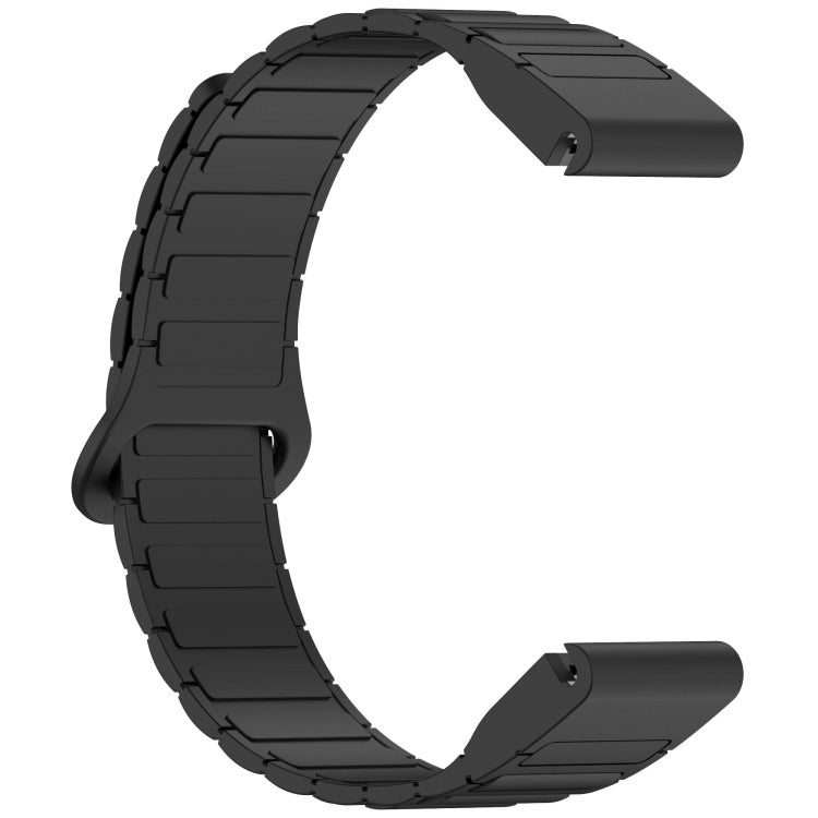 For Garmin Fenix 8 51mm Dual Color Magnetic Buckle 26mm Quick Release Silicone Watch Band