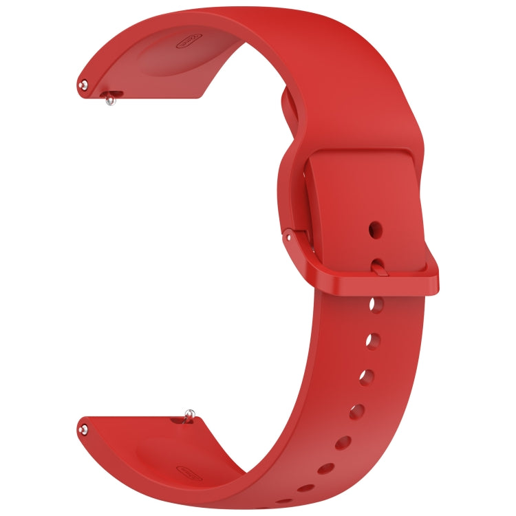 For Redmi Watch 5 Lite Color Buckle Pure Color  Silicone Watch Band