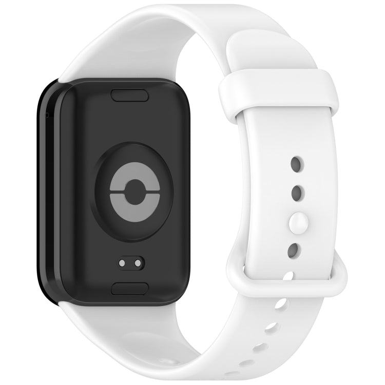 For Xiaomi Band  10 Pro / Redmi Watch 6 / 5 Color Buckle Pure Color Silicone Watch Band