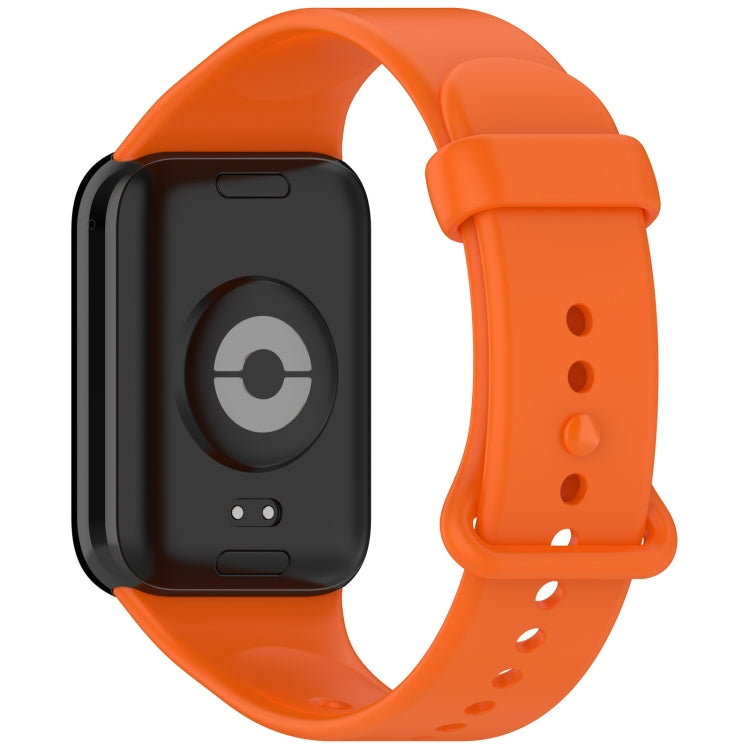 For Xiaomi Band  10 Pro / Redmi Watch 6 / 5 Color Buckle Pure Color Silicone Watch Band