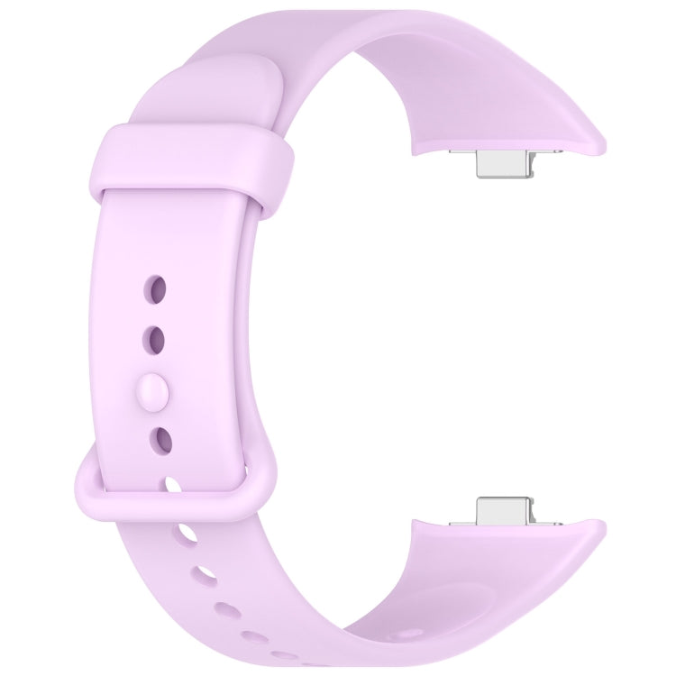 For Xiaomi Band  10 Pro / Redmi Watch 6 / 5 Color Buckle Pure Color Silicone Watch Band