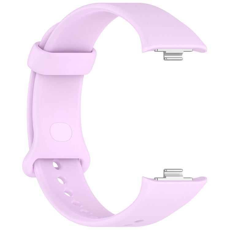 For Xiaomi Band  10 Pro / Redmi Watch 6 / 5 Color Buckle Pure Color Silicone Watch Band