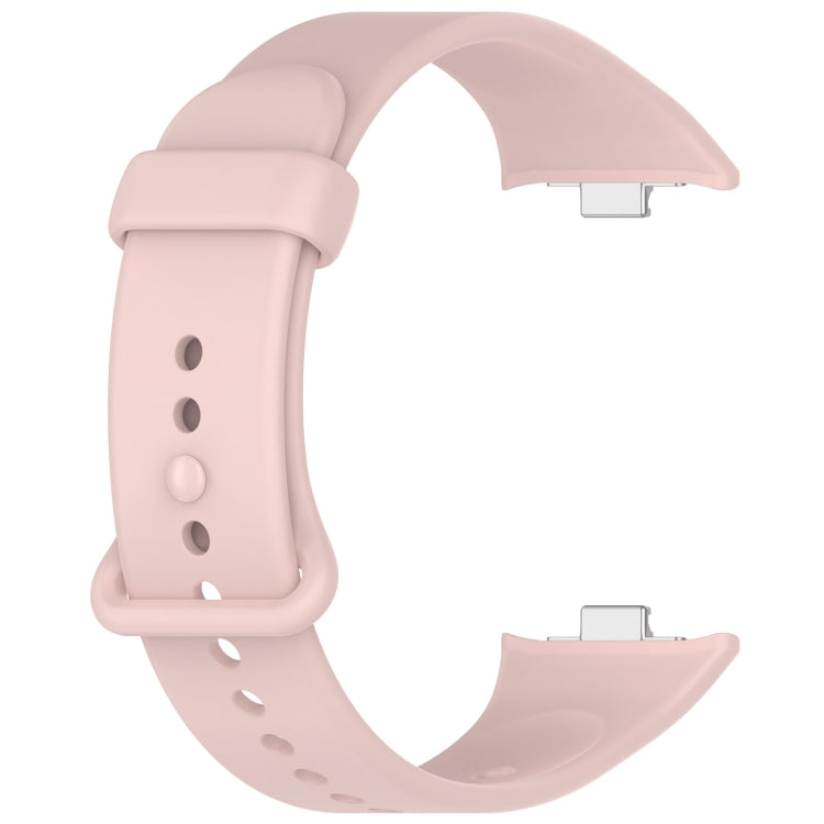 For Xiaomi Band  10 Pro / Redmi Watch 6 / 5 Color Buckle Pure Color Silicone Watch Band