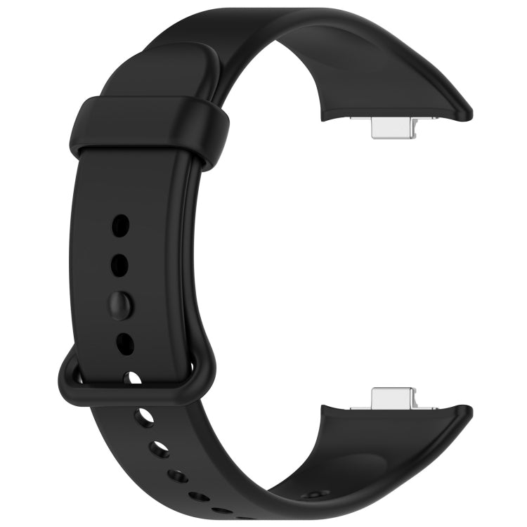 For Xiaomi Band  10 Pro / Redmi Watch 6 / 5 Color Buckle Pure Color Silicone Watch Band