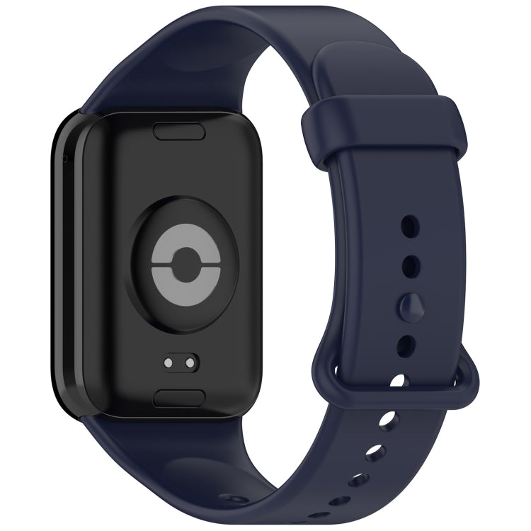For Xiaomi Band  10 Pro / Redmi Watch 6 / 5 Color Buckle Pure Color Silicone Watch Band