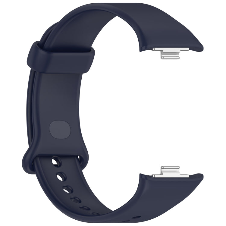 For Xiaomi Band  10 Pro / Redmi Watch 6 / 5 Color Buckle Pure Color Silicone Watch Band