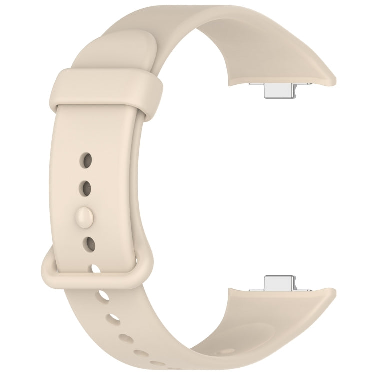 For Xiaomi Band  10 Pro / Redmi Watch 6 / 5 Color Buckle Pure Color Silicone Watch Band