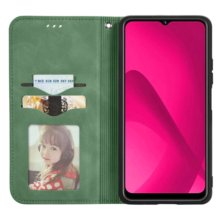 For HMD Skyline Retro Skin Feel Magnetic Flip Leather Phone Case