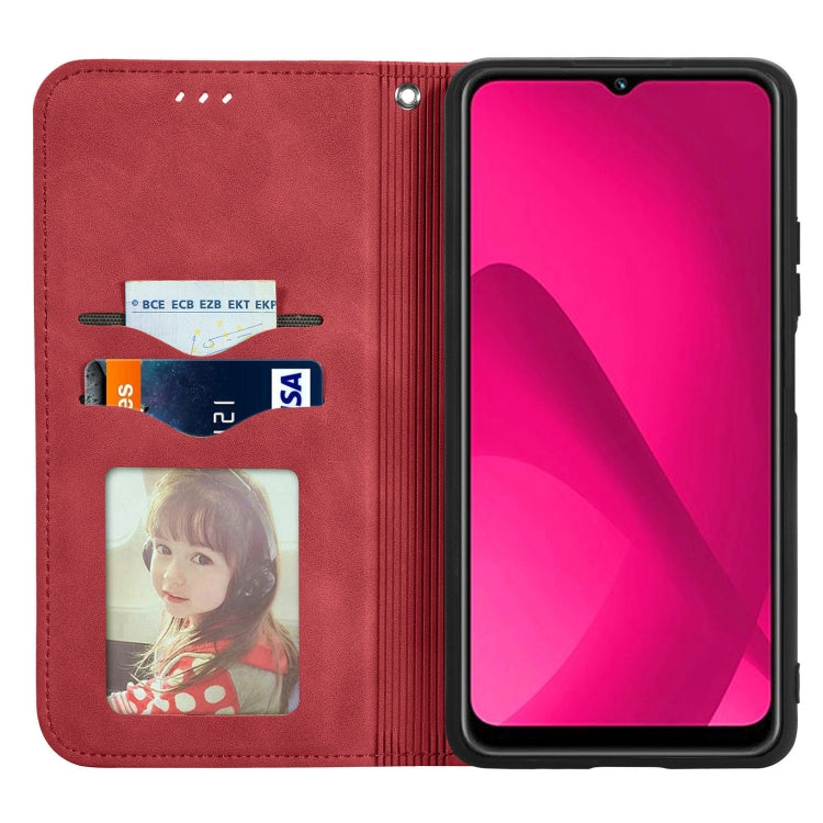 For HMD Skyline Retro Skin Feel Magnetic Flip Leather Phone Case