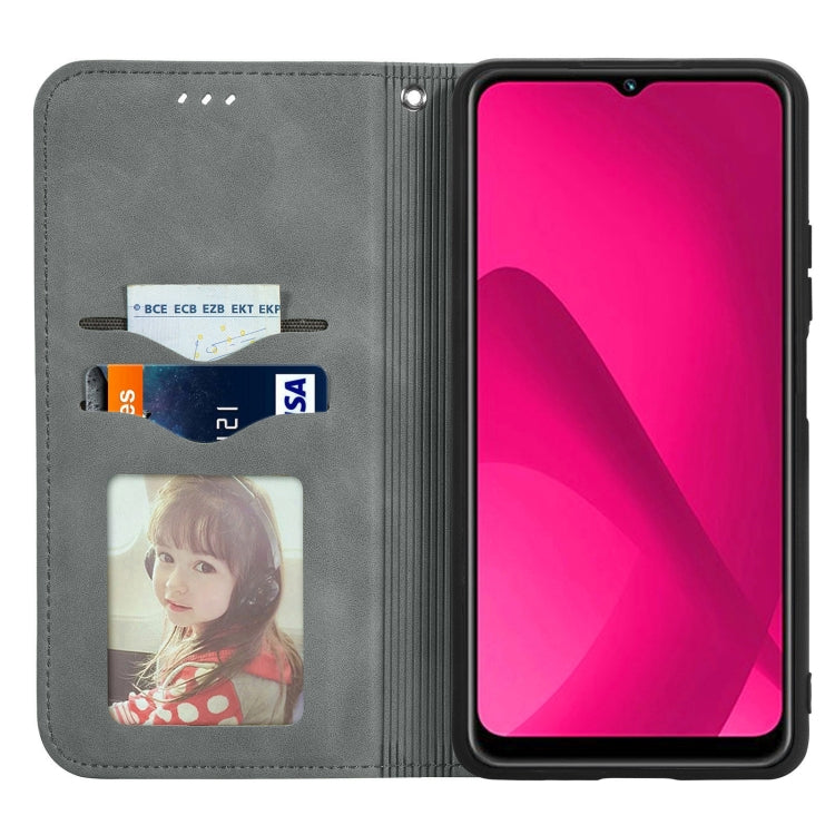 For HMD Skyline Retro Skin Feel Magnetic Flip Leather Phone Case