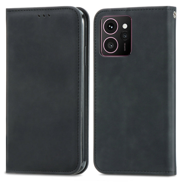 For HMD Skyline Retro Skin Feel Magnetic Flip Leather Phone Case