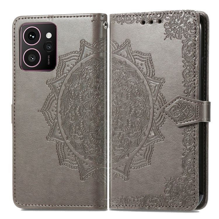 For HMD Skyline Mandala Flower Embossed Leather Phone Case