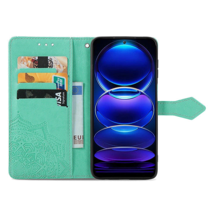 For HMD Skyline Mandala Flower Embossed Leather Phone Case