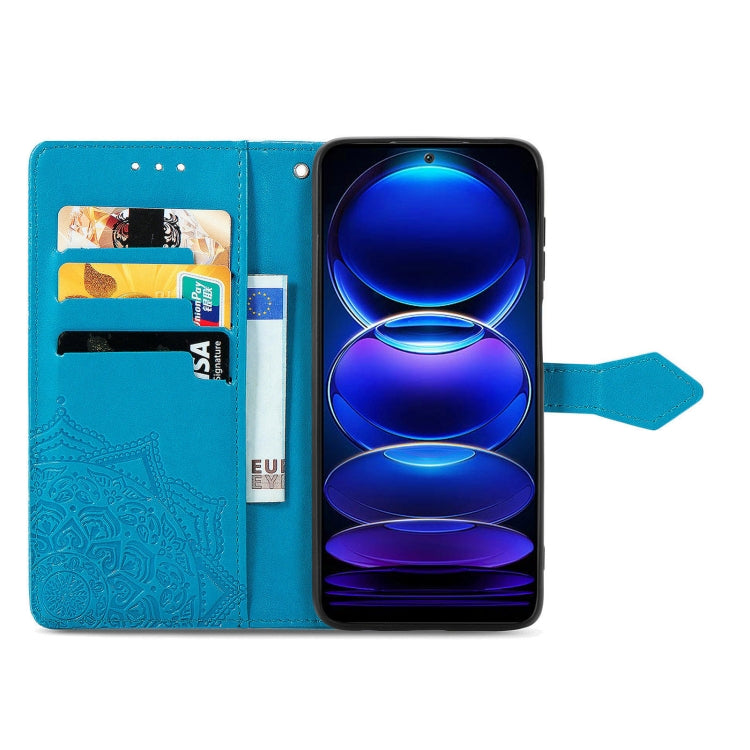 For HMD Skyline Mandala Flower Embossed Leather Phone Case