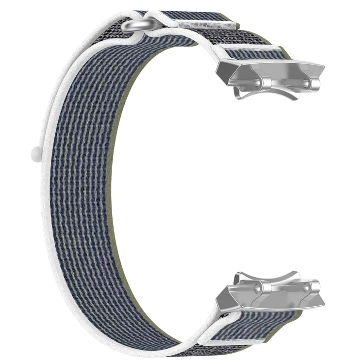 For Amazfit T-Rex 3 Two Tone Nylon Hook and Loop Fastener Watch Band