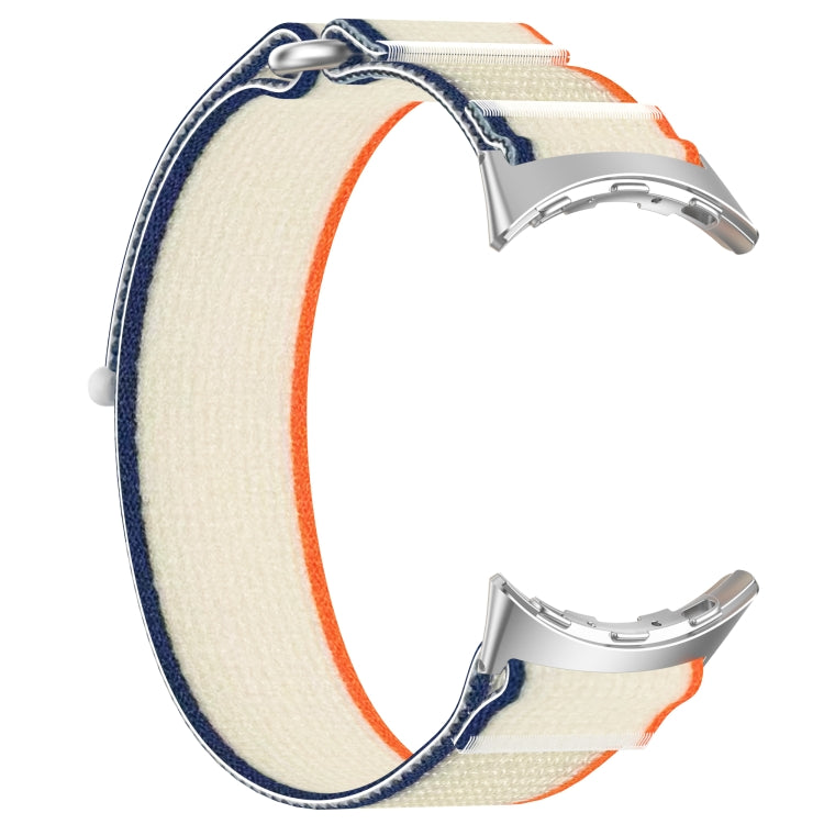 For Google Pixel Watch 4 / 3 / 2 / 1 41mm Nylon Woven Hook and Loop Fastener Watch Band