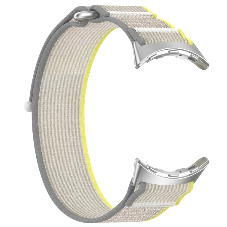 For Google Pixel Watch 4 / 3 / 2 / 1 41mm Nylon Woven Hook and Loop Fastener Watch Band