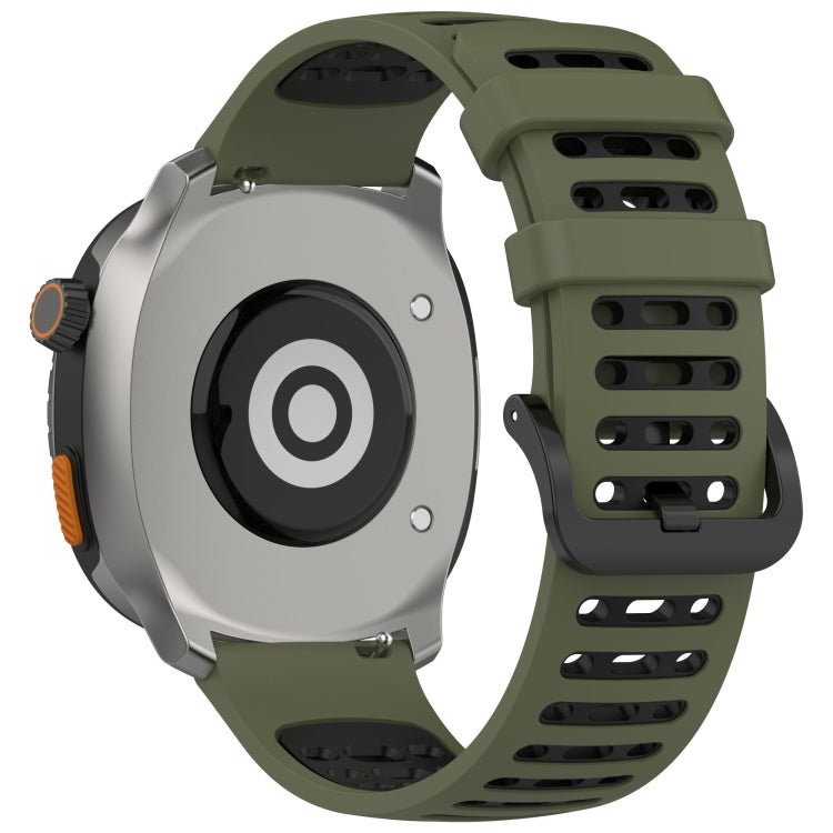 For Xiaomi Watch S4 Sport Two Color Holes Style Quick Release Silicone Watch Band