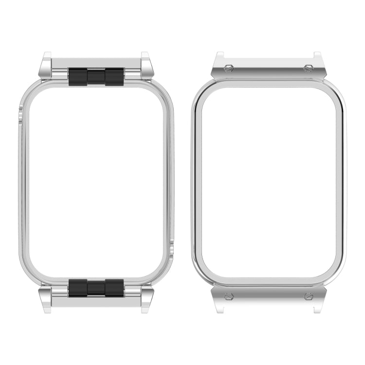 For Xiaomi Smart Band 9 Pro Metal Frame Watch Protective Case