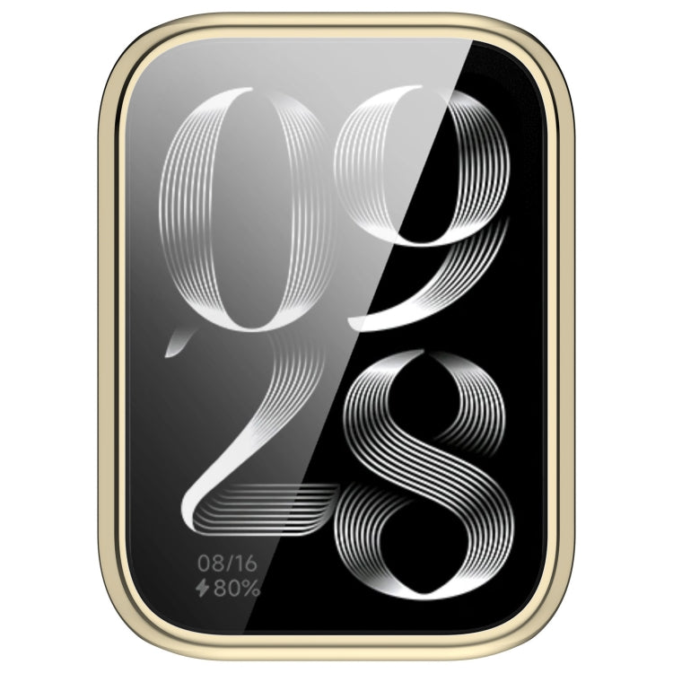 For Xiaomi Smart Band 9 Pro Electroplated Full Coverage TPU Watch Protective Case