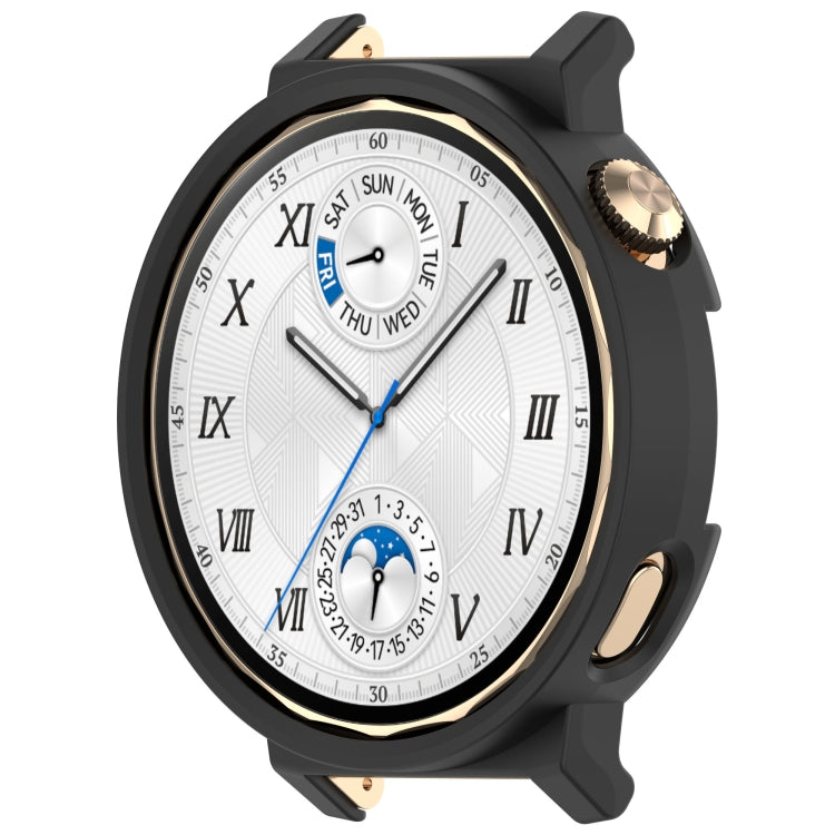 For Huawei Watch GT5 Pro 42MM Half Coverage PC Hollow Watch Protective Case