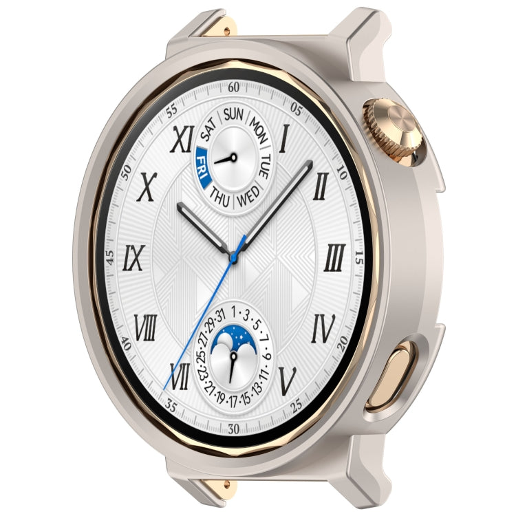 For Huawei Watch GT5 Pro 42MM Half Coverage PC Hollow Watch Protective Case