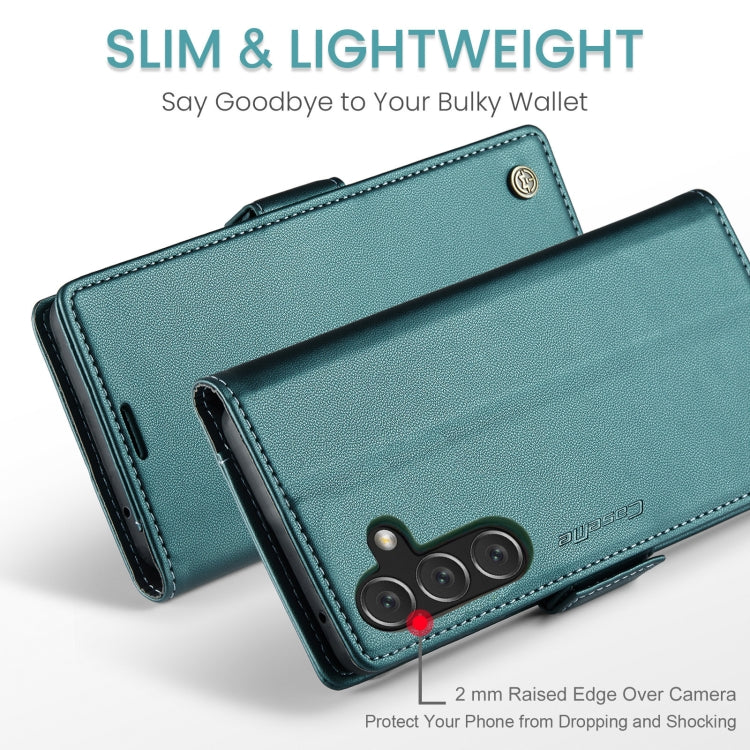 For Samsung Galaxy A16 5G CaseMe 023 Butterfly Buckle Litchi Texture RFID Anti-theft Leather Phone Case