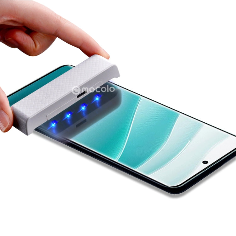 For Redmi Note 14 Pro+ 5G mocolo 9H 3D Full Screen UV Tempered Glass Film