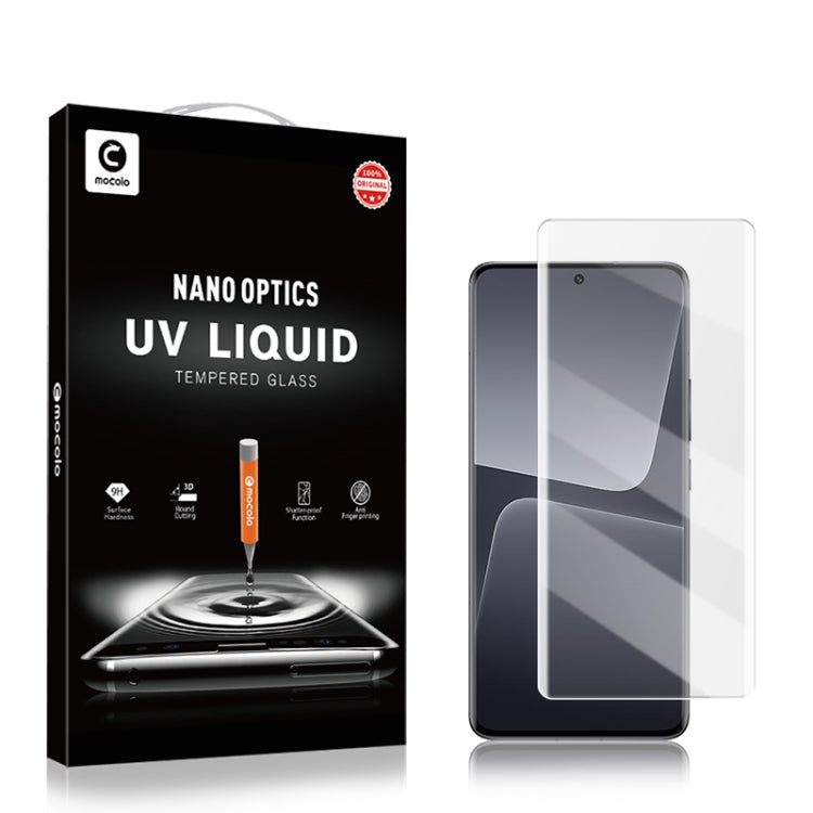 For Xiaomi 13 Pro mocolo 9H 3D Full Screen UV Tempered Glass Film
