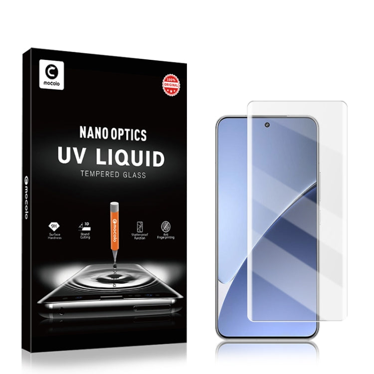 For Xiaomi 15 Pro mocolo 9H 3D Full Screen UV Tempered Glass Film