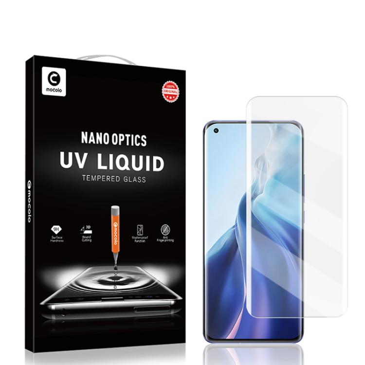 For Xiaomi Mi 11 / 11 Pro / 11 Ultra mocolo 9H 3D Full Screen UV Tempered Glass Film