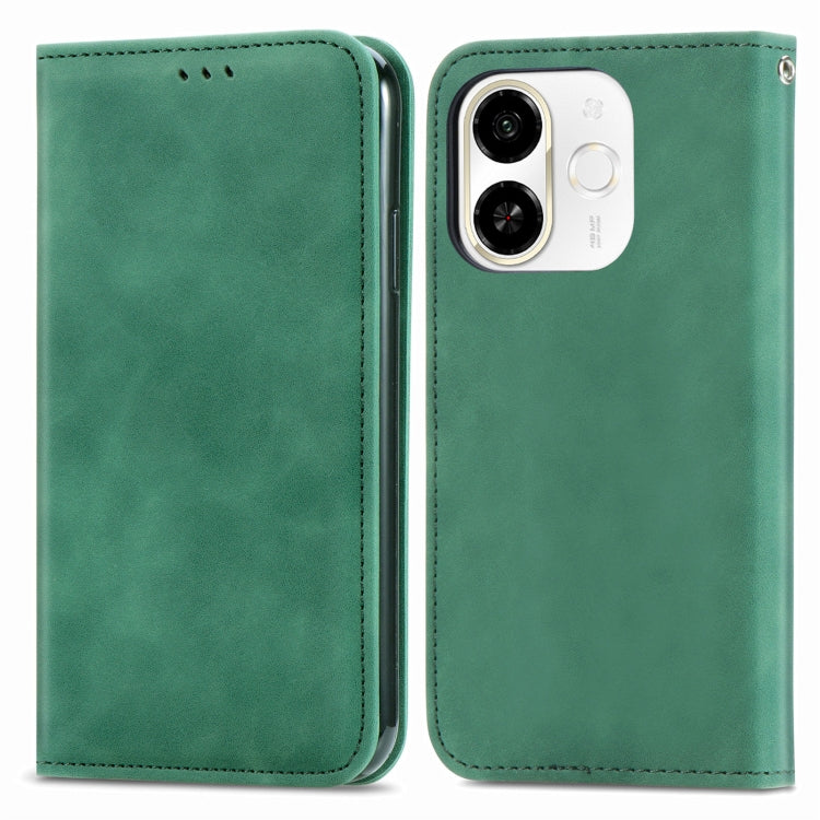 For Tecno Spark 30C 5G Retro Skin Feel Magnetic Leather Phone Case