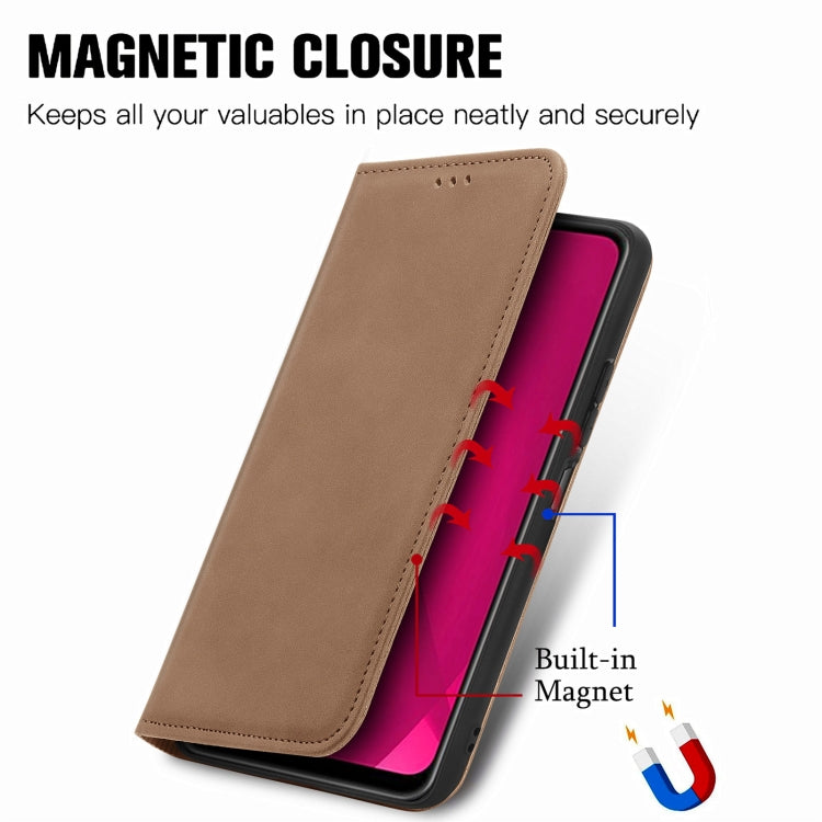 For Tecno Spark 30C 5G Retro Skin Feel Magnetic Leather Phone Case