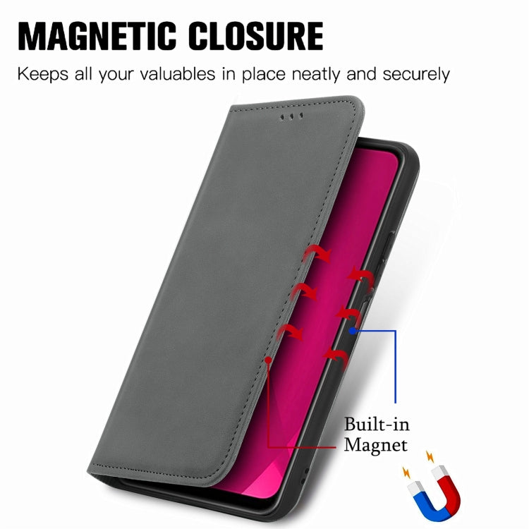 For Tecno Spark 30C 5G Retro Skin Feel Magnetic Leather Phone Case