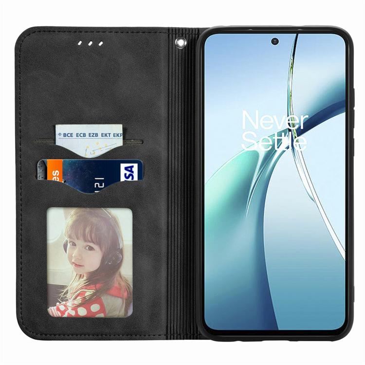 For Nothing Phone 3a Retro Skin Feel Magnetic Flip Leather Phone Case