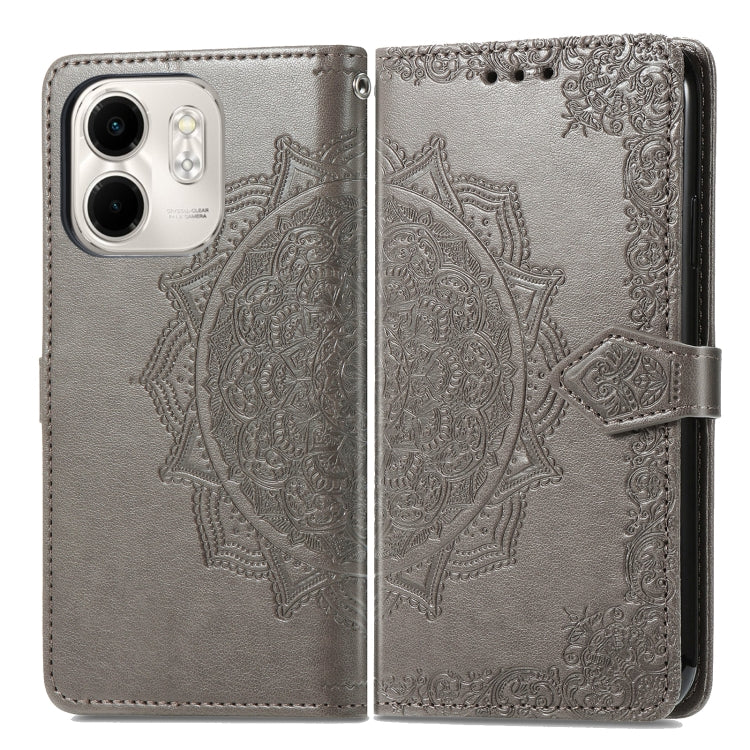 For Infinix Smart 9 Mandala Flower Embossed Leather Phone Case