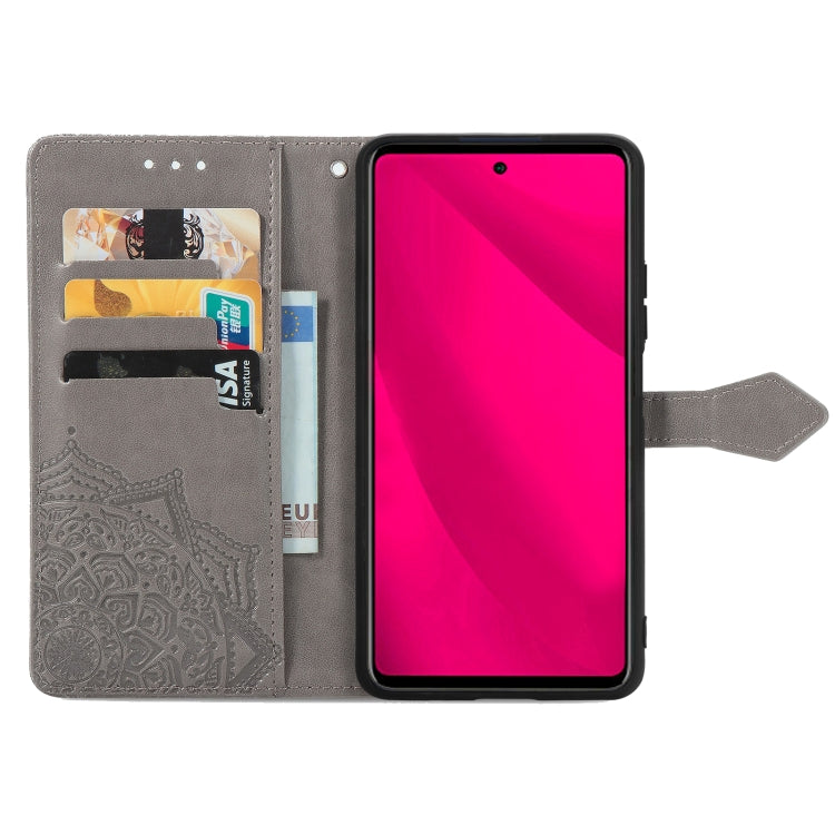 For Infinix Smart 9 Mandala Flower Embossed Leather Phone Case