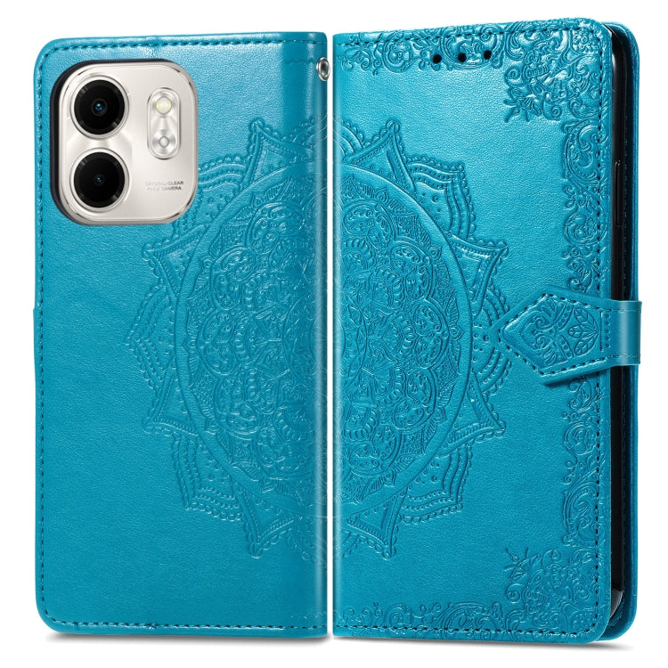 For Infinix Smart 9 Mandala Flower Embossed Leather Phone Case