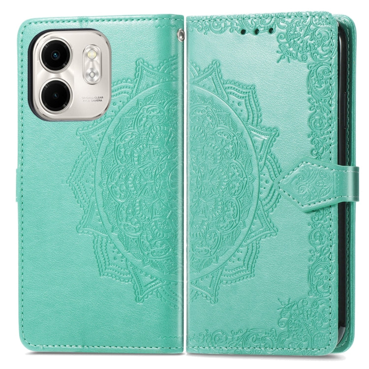 For Infinix Smart 9 Mandala Flower Embossed Leather Phone Case