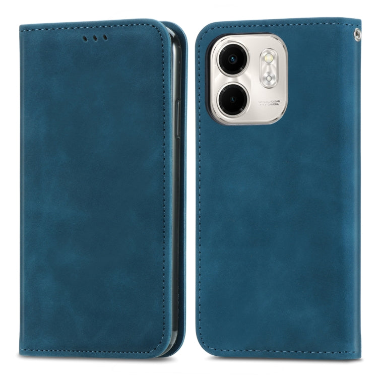 For Infinix Smart 9 Retro Skin Feel Magnetic Flip Leather Phone Case