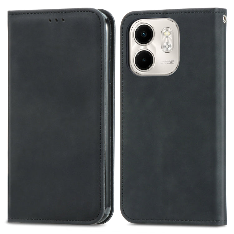 For Infinix Smart 9 Retro Skin Feel Magnetic Flip Leather Phone Case