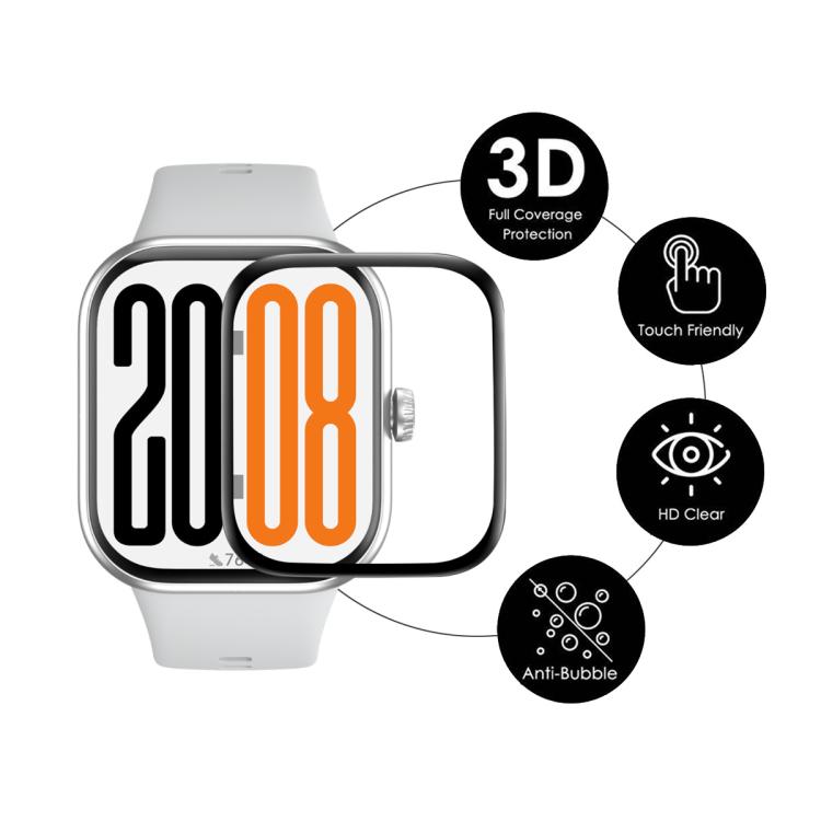 For Honor Watch X5 2pcs ENKAY 3D Full Coverage Soft PC Edge PMMA HD Screen Film