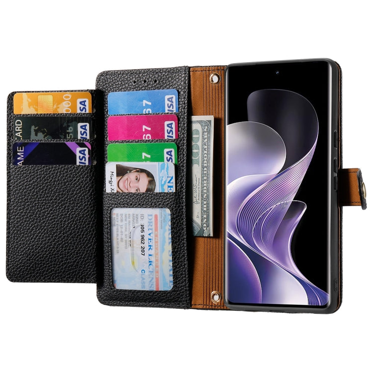 For TCL 50 Pro NxtPaper Love Zipper Lanyard Leather Phone Case