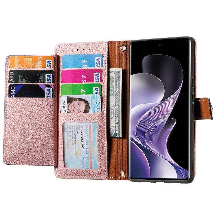 For TCL 50 Pro NxtPaper Love Zipper Lanyard Leather Phone Case