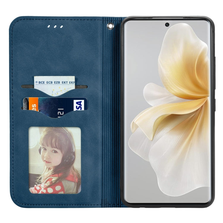 For TCL 50 5G Retro Skin Feel Magnetic Flip Leather Phone Case