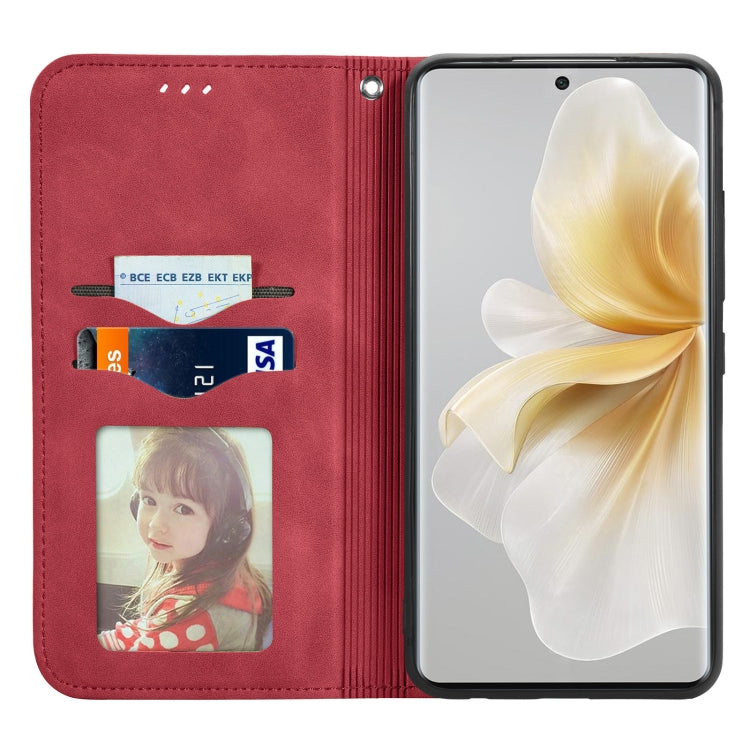 For TCL 50 Pro NxtPaper Retro Skin Feel Magnetic Flip Leather Phone Case