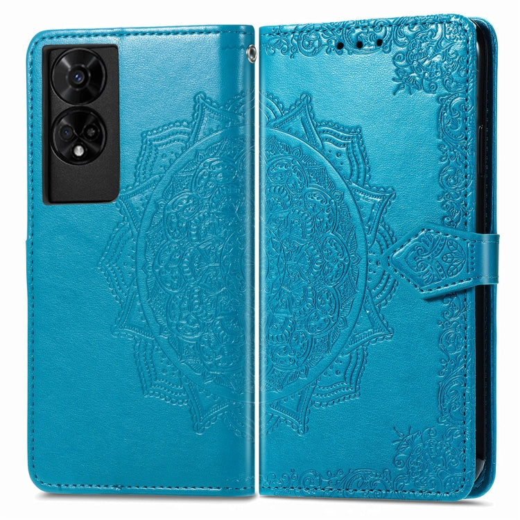 For TCL 50 5G Mandala Flower Embossed Leather Phone Case